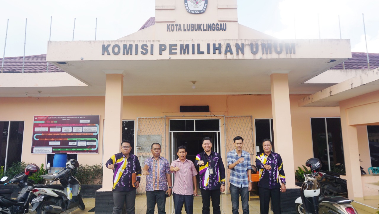 Bidang Poldagri dan Ormas Koordinasi ke KPU Kota Lubuklinggau